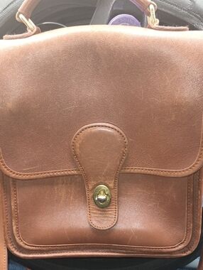 Hunt Club Classic Brown Genuine Leather Men's Messenger Bag / Women's Cross Body
